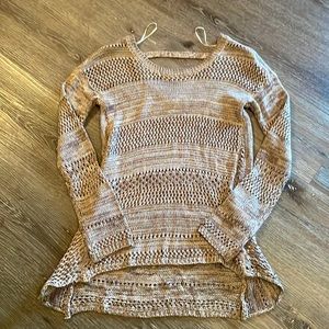 3/$25 Crochet style sweater